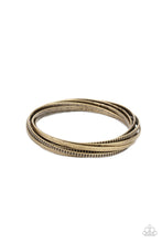 Load image into Gallery viewer, Trending in Tread Brass Bracelet
