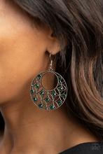 Load image into Gallery viewer, Garden Garnish Green Earring
