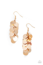Load image into Gallery viewer, Hear Me Shimmer Gold Earring
