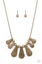 Load image into Gallery viewer, Gallery Goddess Brass Necklace
