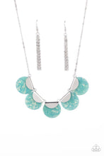 Load image into Gallery viewer, Mermaid Oasis Blue Necklace
