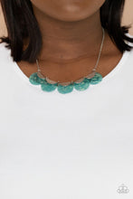 Load image into Gallery viewer, Mermaid Oasis Blue Necklace
