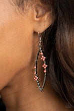 Load image into Gallery viewer, Flowery Finesse Orange Earring
