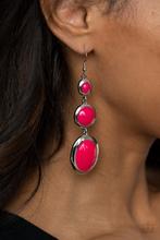Load image into Gallery viewer, Retro Reality Pink Earring
