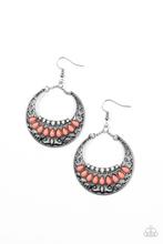 Crescent Couture Orange Earring