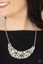Load image into Gallery viewer, Fabulously Fragmented Purple Necklace
