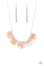 Load image into Gallery viewer, Mermaid Oasis Orange Necklace
