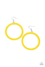 Load image into Gallery viewer, Beauty and the BEACH Yellow Earring
