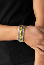 Load image into Gallery viewer, Gloss Over The Details Yellow Bracelet
