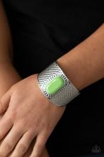Load image into Gallery viewer, Poshly Pharaoh Green Bracelet
