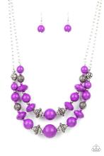 Upscale Chic Purple Necklace