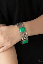 Colorful Coronation Green Bracelet