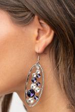 Load image into Gallery viewer, Rock Candy Bubbly Purple Earring
