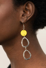 Load image into Gallery viewer, Surfside Shimmer Yellow Earring

