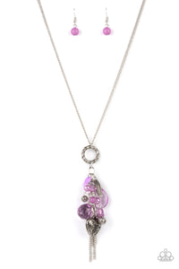 AMOR to Love Purple Necklace