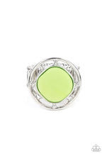 Load image into Gallery viewer, Encompassing Pearlescence Green Ring
