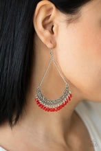 Load image into Gallery viewer, Orchard Odyssey Red Earring

