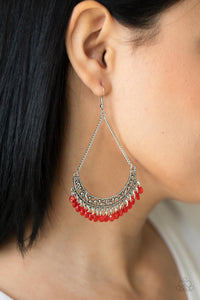 Orchard Odyssey Red Earring