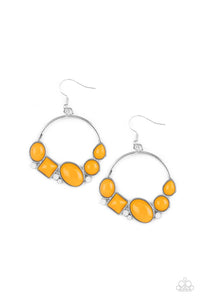 Beautifully Bubblicious Orange Earring