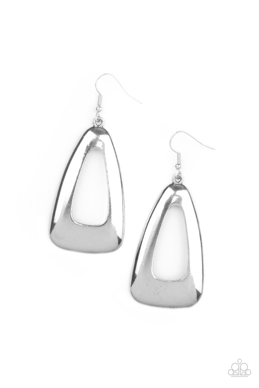 Irresistibly Industrial Silver Earring