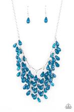 Load image into Gallery viewer, Garden Fairytale Blue Necklace
