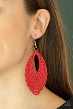 Load image into Gallery viewer, Tahiti Tankini Red Earring
