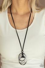 Load image into Gallery viewer, Harmonious Hardware Black Necklace
