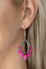 Load image into Gallery viewer, Flamboyant Ferocity Pink Earring
