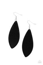 Load image into Gallery viewer, Surf Scene Black Earring

