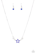 Load image into Gallery viewer, United We Sparkle Blue Necklace
