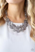 Load image into Gallery viewer, Beach Day Demure Silver Necklace
