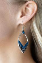 Load image into Gallery viewer, Indigenous Intentions Blue Earring
