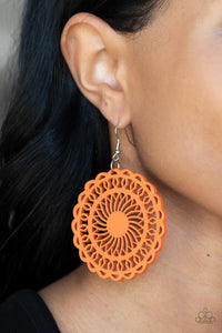 Island Sun Orange Earring