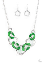 Load image into Gallery viewer, Urban Circus Green Necklace
