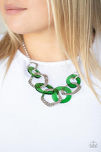 Load image into Gallery viewer, Urban Circus Green Necklace
