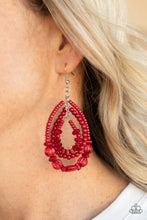 Prana Party Red Earring