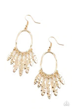 Load image into Gallery viewer, Artisan Aria Gold Earring
