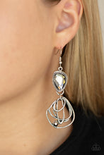 Load image into Gallery viewer, Galactic Drama Silver Earring
