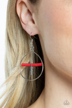 Load image into Gallery viewer, Free Bird Freedom Red Earrings
