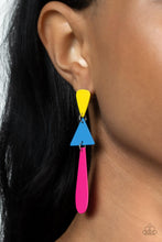 Load image into Gallery viewer, Retro Redux Multi Post Earring

