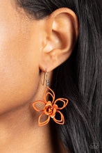 Load image into Gallery viewer, Botanical Bonanza Orange Earring
