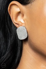 Load image into Gallery viewer, Lunch at the Louvre White Clip-On Earring
