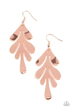 A FROND Farewell Copper Earring