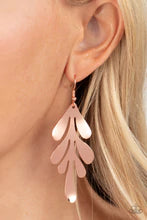A FROND Farewell Copper Earring