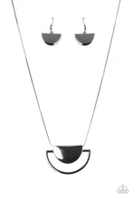 Load image into Gallery viewer, Lunar Phases Black Necklace
