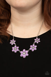 Prairie Party Purple Necklace