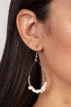 Load image into Gallery viewer, Come Out of Your SHALE White Earring

