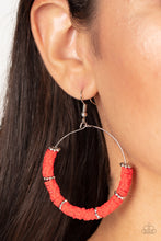 Load image into Gallery viewer, Loudly Layered Red Earring
