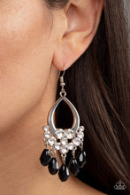 Load image into Gallery viewer, Famous Fashionista Black Earring
