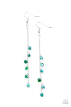 Extended Eloquence Green Earring